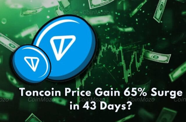 Toncoin price surge