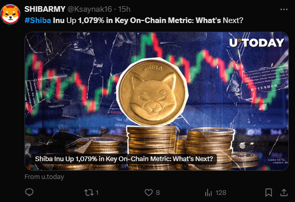 Shiba Inu Soars 1,079% In Key On-Chain Metric: What’s Driving The Surge? 3 crypto news