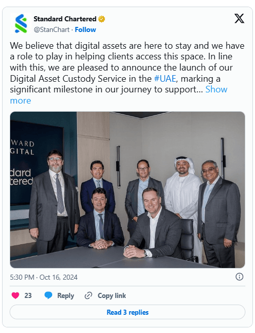 Standard Chartered Expands Crypto Horizons with Luxembourg Hub 2 crypto news