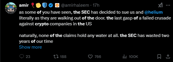 SEC's Allegations On Helium: Could It Impact The Future Of The Crypto Network? 3 crypto news