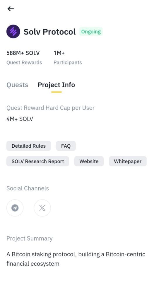 Unlock Amazing Rewards with Binance Megadrop Solv Protocol 5 crypto news