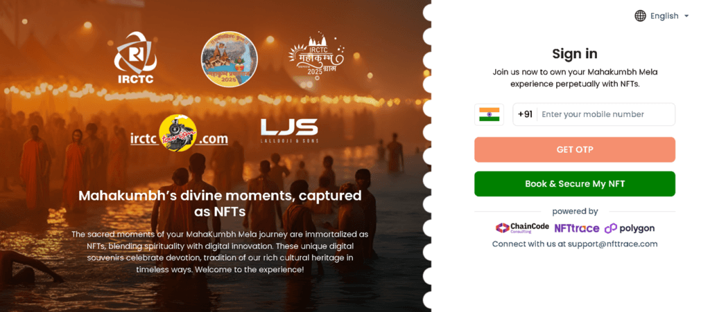 Indian Railways Issued NFT Tickets On Polygon Blockchain for Mahakumbh Mela 2 crypto news
