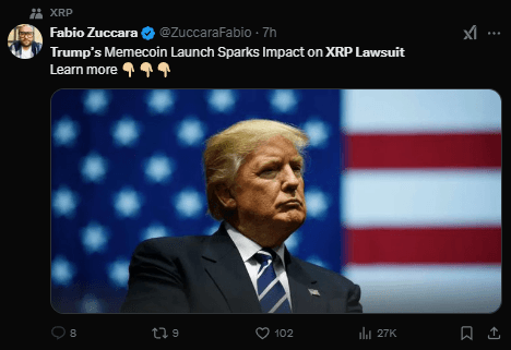 XRP Lawsuit Update: Trump Meme Coin Shakes Up Ripple's Fight 3 XRP Lawsuit